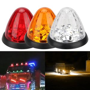 1pcs 12V 24V รถ Side MARKER Light Conical ภายนอก Dome Light Clearance Side Marke สัญญาณไฟเลี้ยวไฟเตือน