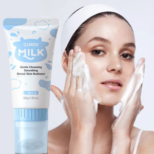 Sữa Rửa Mặt Laikou 80g Dạng Bọt Tẩy Tế Bào Chết Làm Sạch Sâu Kiểm Soát Mụn Trứng Cá & Mụn Đầu Đen Giảm Dầu Se Khít Lỗ Chân Lông Chăm Sóc Da Dành Cho Nữ