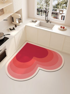 Đồ Gia Dụng Chất Liệu Cao Su Chống Trượt Chống Dầu Chống Thấm Nước Thấm Hút Dầu Thấm Hút Nước Đồ Dùng Nhà Bếp Hình Trái Tim Đồ Dùng Cưới