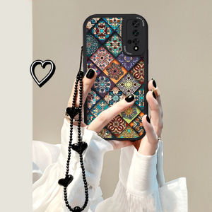 NAZHIMING | Anti-drop Colorful Totem China Style Full-wrap Camera Protection Soft Silicone Case for HUAWEI Honor
