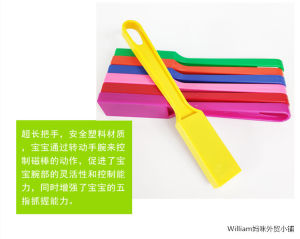 แผ่นแม่เหล็กกลมเล็กสีใสมอนเตอร์สอนพลาสติกทรงกลมแม่เหล็กทดลองเกมการศึกษาปฐมวัย2ปี +