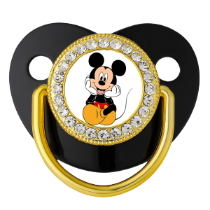 อะนิเมะใหม่ซิลิโคนเหลวเด็กจุกนมเด็กหรูหรา Pacifiers ทารกแรกเกิด Bling Pacifiers Chupeta Pacifiers เด็กของขวัญแหวนการงอกของฟัน