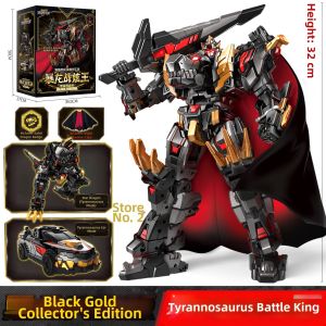 MINI FORCE | Deformation Black Gold Collection Robot Toy
