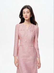 Koradior | Elegant French Style A-line Dress