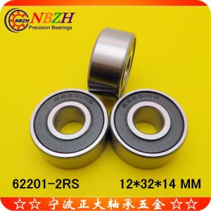 6201 Non-Standard Thickened Bearing 62201-2rs 62201zz 180501 12*32*14mm