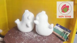 Tượng tô màu Cặp Đôi Hot Hit Chuối Yêu Thương thạch cao trắng (Không kèm màu) đồ chơi cho trẻ