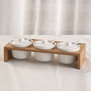 Scandinavian Ceramic Spice Container