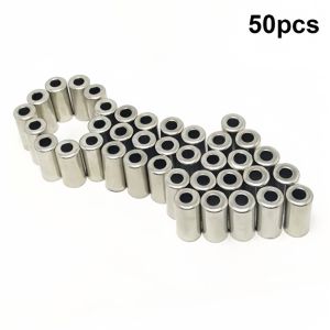 50pc Bicycle 5mm Brake Cable Housing Ferrule End Caps Metal Bike Cord End Covers Brake Line Pipe Cap for Cycling Accessories
