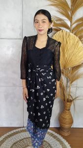 Bawahan Rok Lilit Jumputan Katun Berkebaya Modern Bali Murah