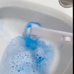 แปรงขัดห้องน้ำ ใช้แล้วทิ้ง ที่ขัดห้องน้ำ ลดกลิ่น สิ่งสกปรก พร้อมแผ่นน้ำยาในตัว แปรงล้างห้องน้ำ ที่ขัดห้องน้ำ ไม้ขัดส้วม