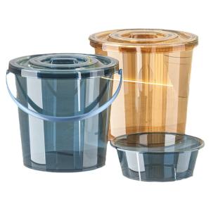 JIADONGLI | Heavy-Duty Transparent Storage Bucket for Bathing and Foot Soaking