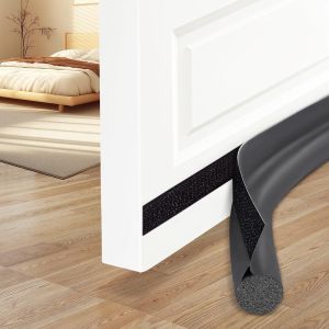 A Sealing Strip Door Seam Door Bottom Sealing Strip Sound Insulation Wind Strip Foam Tape Bedroom Door Gap Waterproof Handwork