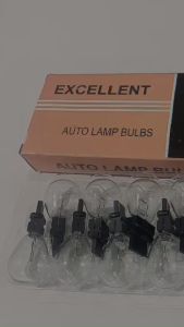 Bộ 2 Bóng Hậu ô tô chân cắm 12v 32CP 1 tóc ( mã 3156) màu trắng