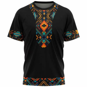 Ethnic Tribal Dashiki Summer Men T-Shirts African 3D Print Women Short Sleeve T Shirt Harajuku Y2k Tees Kids Tshirt Clothing