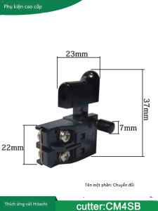 ชิ้นส่วนเครื่องไถหิน Z1E-FF02-110 ของ Hito Carbon Brush พร้อมสวิตช์หมุน หม้อแปลงไฟฟ้า เครื่องมืออุปกรณ์เหล็กกล้า