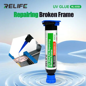 IN STOCK RL-035D mobile phone repair middle frame broken repair high hardness UV glue Apple camera iron frame steel ring bonding glue mojogy