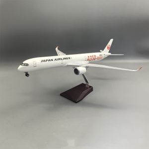 NEW 47cm Japan A350-1000 Diecast Resin Airplane Model Kit with Landing Gear Wheel for Aviation Enthusiasts Gift or Plane Toys