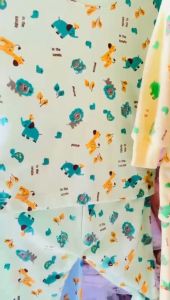 1 Set setelan Bayi Baru Lahir Motif Terbaru 3 Bulan - 1 tahun Santos Baby Gibran