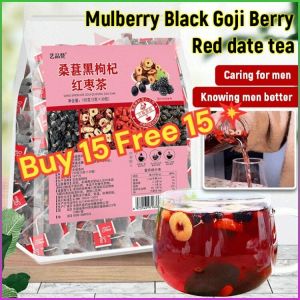 Premium Red Date Tea Herbal Detox Tea Antioxidant Rich Black Goji Berry Mulberry Healthy Lifestyle Drink