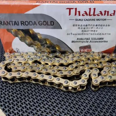 RANTAI RODA GOLD EMAS 428H 110 112 120 128 140