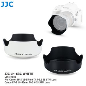 JJC Reversible Petal Shape Camera Lens Hood Shade Replace Canon EW-63C for Canon RF 24-50mm f/4.5-6.3 IS STM Lens EF-S 18-55mm f/3.5-5.6 IS STM Lens EF-S 18-55mm f/4-5.6 IS STM Lens For Canon EOS R50 V 90D 80D 77D 200D 200DII 850D 800D 750D Camera