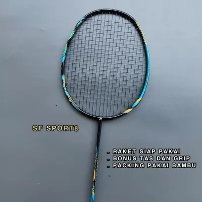 Raket Badminton Yonex Voltric Z-Force II Raket Bulutangkis dengan Tas dan Grip sudah siap pakai