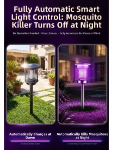 Hagesi | Solar Powered Durable Outdoor Insect Killer