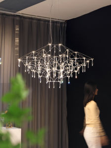 QIANYUE | Egyptian Crystal Chandelier Art Firefly Simple Luxury Modern French Style