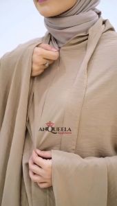 Mukena Dewasa Lesty Jumbo Bahan Crinkel Air Flow By Anqueela