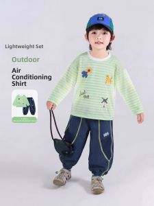 LANWEILIYANG | Boys Quick-dry Summer Clothing Set