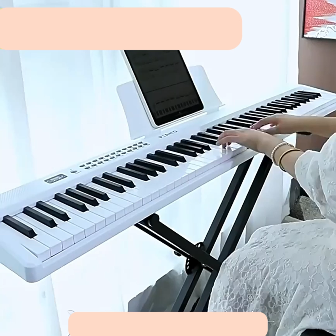 Kawes Digital 88 / 61Keys lipat piano semi-weighted ukuran fullboard keyboard keyboard lipat piano