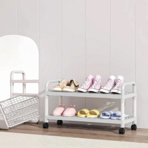 MINGZHIYIFAN | Sturdy Space-saving Multi-level Shoe Rack