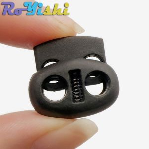 Plastic Cord Lock Stopper Toggle Clip for Drawstring Elastic Lanyard Paracord Rope Garment Bag Accessories