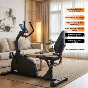 YINGERJIAN | Magnetic Control Recumbent Bike For Elderly Rehabilitation