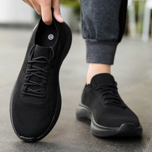 Soft Bottom Walking Running Shoes Men Women Slip-On Summer Large Size Comfortable Sports Sneakers Breathable Mesh Upgraded Version