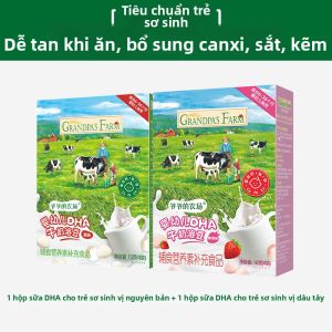 Grandpas Farm | Bánh Snack Sữa DHA Cho Bé