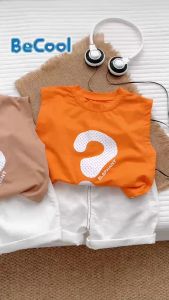 Bộ Ba Lỗ Cho Bé Trai In Dấu Hỏi Áo thun cho bé Chất Cotton Thấm Hút Mồ Hôi Tốt Cho Bé Từ 10-26kg BINBON KIDS