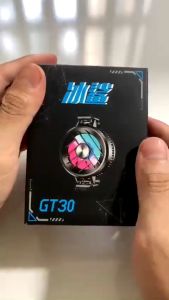 Mobile Phone Cooling Fan GT30 Mobile Legend PUGB Game Portable Controller Cooler Universal with RGB Light