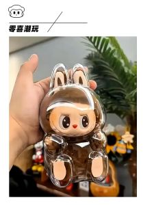 【กรุงเทพจัดส่งสินค้า】Labubu เคสใสลาบูบู้ MacaronV2 V1เคสอะคริลิคใส100% เคสพวงกุญแจ เคสป้องกัน เคสอะคริลิคใส