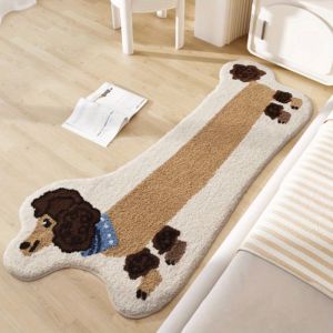 Thảm Trải Sàn Mềm Mại Dễ Thương VIKAMA Thảm Trải Sàn Bằng Sợi Nhỏ Chống Trượt Cho Phòng Khách Phòng Ngủ Phòng Chơi Trẻ Em - Polyester Chống Phai Màu