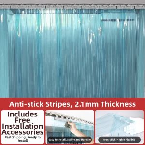 LVSEFENG | Air Conditioning Thermal Insulation PVC Transparent Curtain