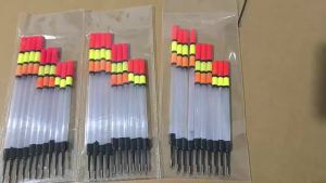 BILLINGS 10 Chiếc Bộ Phao Câu Cá Nước Nông Có Độ Nhạy Cao Được Phủ Lớp Dày Dùng Để Câu Cá Trên Hồ
