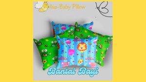 Bantal tidur bayi motif empuk imut LP