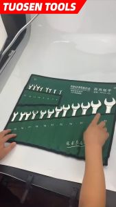 Bộ cờ lê vòng miệng Tuosen với nhiều lựa chọn: 6 chi tiết 8 chi tiết 10 chi tiết 12 chi tiết 14 chi tiết 20 chi tiết 22 chi tiết từ số 6mm tới 46mm