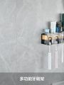 Aluminium Toothbrush Holder Wall Toothpaste Holder Toothbrush Organizer Brush Teeth Holder Bathroom Accessories 牙刷架浴室收纳架. 