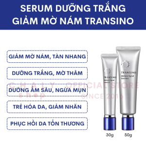 Serum Transino Whitening Essence EX làm mờ thâm nám dưỡng sáng chống lão hoá của Nhật
