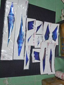 Tem exciter 2010 kiếm xanh chính hãng yamaha đầy đủ các đời chính hãng và tem 3 lớp cho ae cần