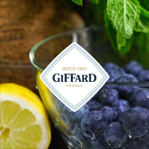 Giffard Peach Fruit For Mix 1000ml