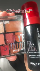 OMG OH MY GLAM Fix & Lock Matte Spray 24H 60ml - Setting Spray Anti Longsor!
