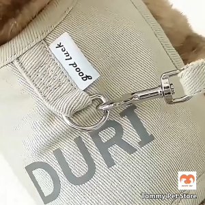 DURI Canvas Pet Harness Leash Cat Dog Vest Type Traction Rope Mesh Breathable Vest-Style Pet Walking Rope S/M/L